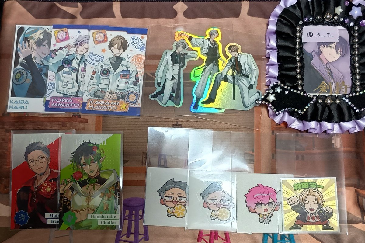 _s__t_'s tweet photo. 買取/譲渡/取引/交換
にじさんじ関連のお譲り可能なものの一覧です
SitR東京,ROF-MAO 4周年 utyu-party,ウエハース,チョコエッグプラス https://t.co/KaGyhon4hT