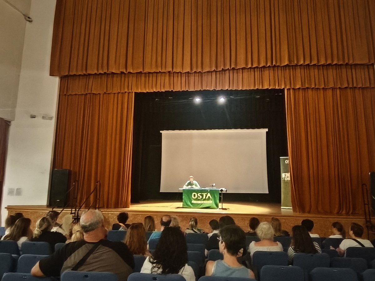 OSTAsindicato's tweet photo. 🗣️ Asamblea explicativa del sector de la limpieza

Analizamos el transcurso, la negociación y el desenlace final con el acuerdo firmado por los sindicatos estatales, sin que fuera ratificado en referéndum. https://t.co/u8s23SjvXE