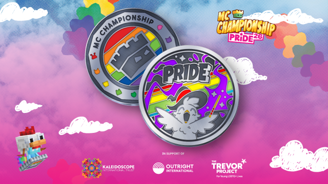 MCChampionship_'s tweet photo. Thank you to all who have supported this incredible Pride event 🌈 ✨

Remember, tomorrow is your last day to order a Pride Coin!

➡️ https://t.co/sL01BV2UIk https://t.co/lnZDyiR47c