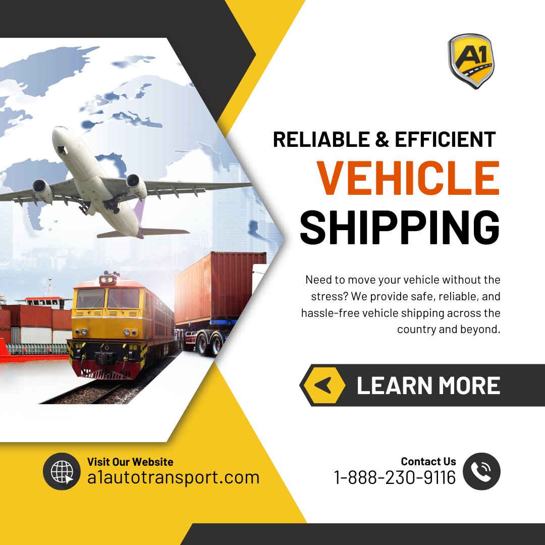 a1autotransport's tweet photo. One booking. One pickup. One safe delivery.
That's all it takes to move your vehicle without the extra miles.
More details: https://t.co/08TWH7S41P
#a1autotransport #vehicletransport #CarShipping #autoshipping #SafeDelivery #TransportServices https://t.co/QpPOyP9SlC
