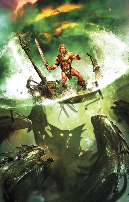 MundoMasters's tweet photo. ¡¡Buenos días a todos!!
Mer-Man, señor de los mares y océanos, acecha a He-Man desde las profundidades.
Dibujo por Dave Wilkins https://t.co/5RGZNm2n1D