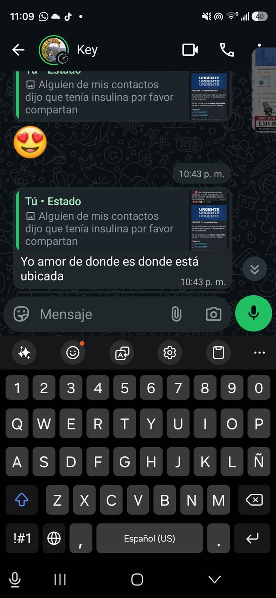 AntiComunista23's tweet photo. @BlackieDevil A PUNTA DE HISTORIAS, ACABO DE ENCONTRAR  INSULINA PARA PERSONA,  NO SE PUEDE SALVAR VENEZUELA PERO SI A UNA PERSONA. ESTAMOS EN EL SIGLO 21 ESTOY A 5 MIL KILOMETROS Y ACABO DE HACER UN PUENTE GIGANTESCO CON DOS DESCONOCIDOS... POR ESO ES IMPORTANTE https://t.co/KyljEfL1d8