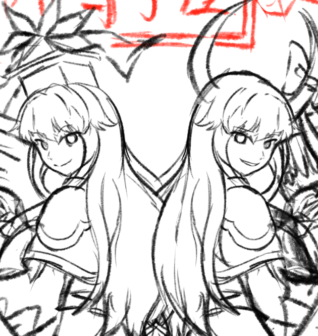 漆尾草 tweet media