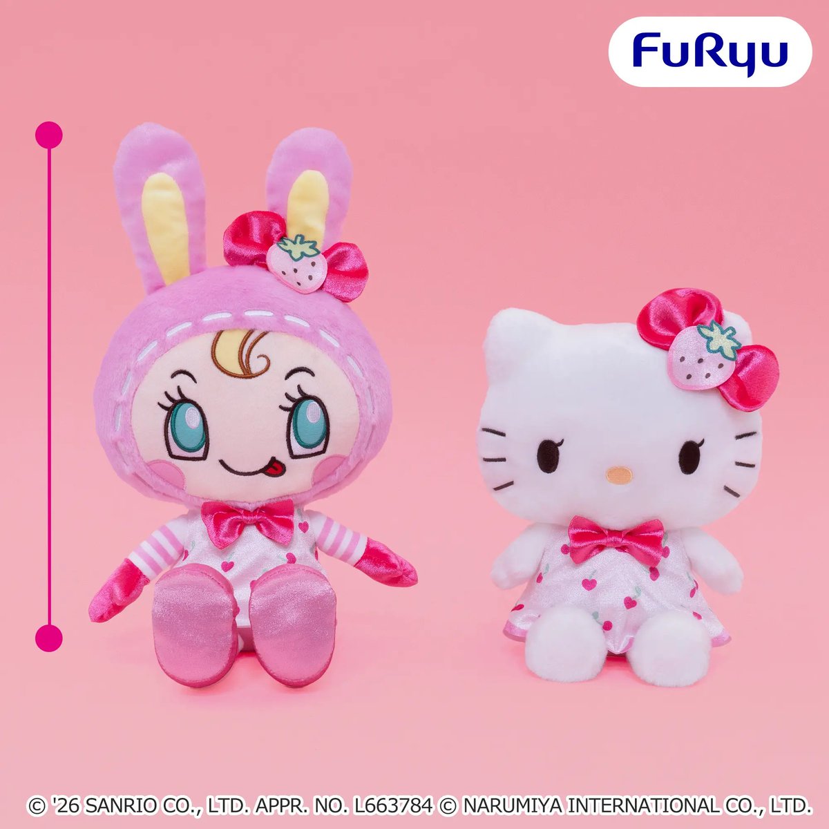 heisei_goods's tweet photo. 🏖7月プライズ🏖

『Mezzo Piano×Hello Kitty　ホワイトストロベリーBIGぬいぐるみ』
『Mezzo Piano×Hello Kitty　マスコット付ポーチ』

📅2026年7月4週～
📍全国のクレーンゲーム

 #クレーンゲーム https://t.co/rbeZOqhiuX