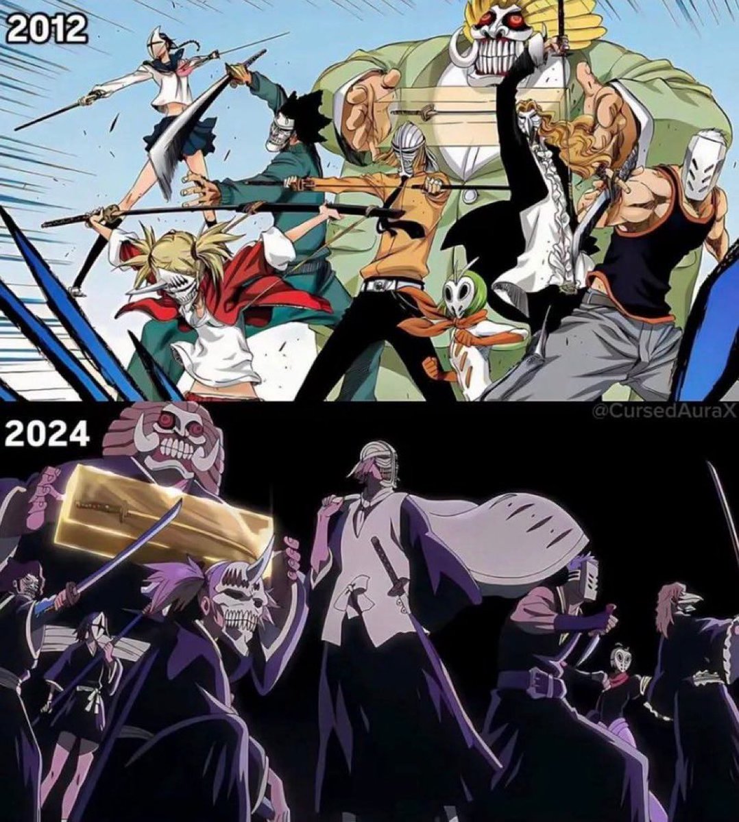 JoseFroost3's tweet photo. La mejor mejora visual del anime 
#bleach
#Anime #anime https://t.co/hOpNVYjgr8
