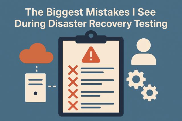 Gregor_Holzer's tweet photo. The Biggest Mistakes I See During Disaster Recovery Testing – #vExpert Krzysztof Salwa https://t.co/5BGZJoMxl2 https://t.co/TKGtayLnMn