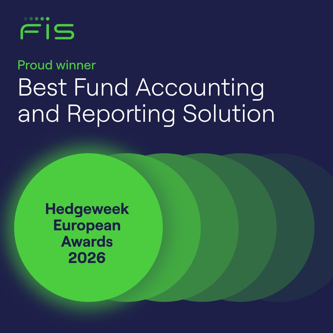 jasxbox12's tweet photo. FIS Hedge Fund Portfolio Manager has been recognized as the Best Fund Accounting and Reporting Solution at the @Hedgeweek European Awards 2026.

Learn more about FIS Hedge Fund Portfolio Manager: https://t.co/4kheGWLmbf https://t.co/7lqlHLkiOT