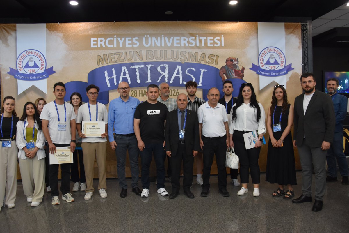 ertumed's tweet photo. Erciyes Üniversitesi Turizm Fakültesi olarak 28 Haziran 2026 Pazar günü gerçekleştirdiğimiz 2. Mezun Buluşması'nı büyük bir coşku ve özlemle tamamladık!

Bağlarımızın hiç kopmaması dileğiyle, bir sonraki buluşmamızda yeniden bir araya gelmek üzere!

#ERÜMezunBuluşması https://t.co/rc9vsUf0tk