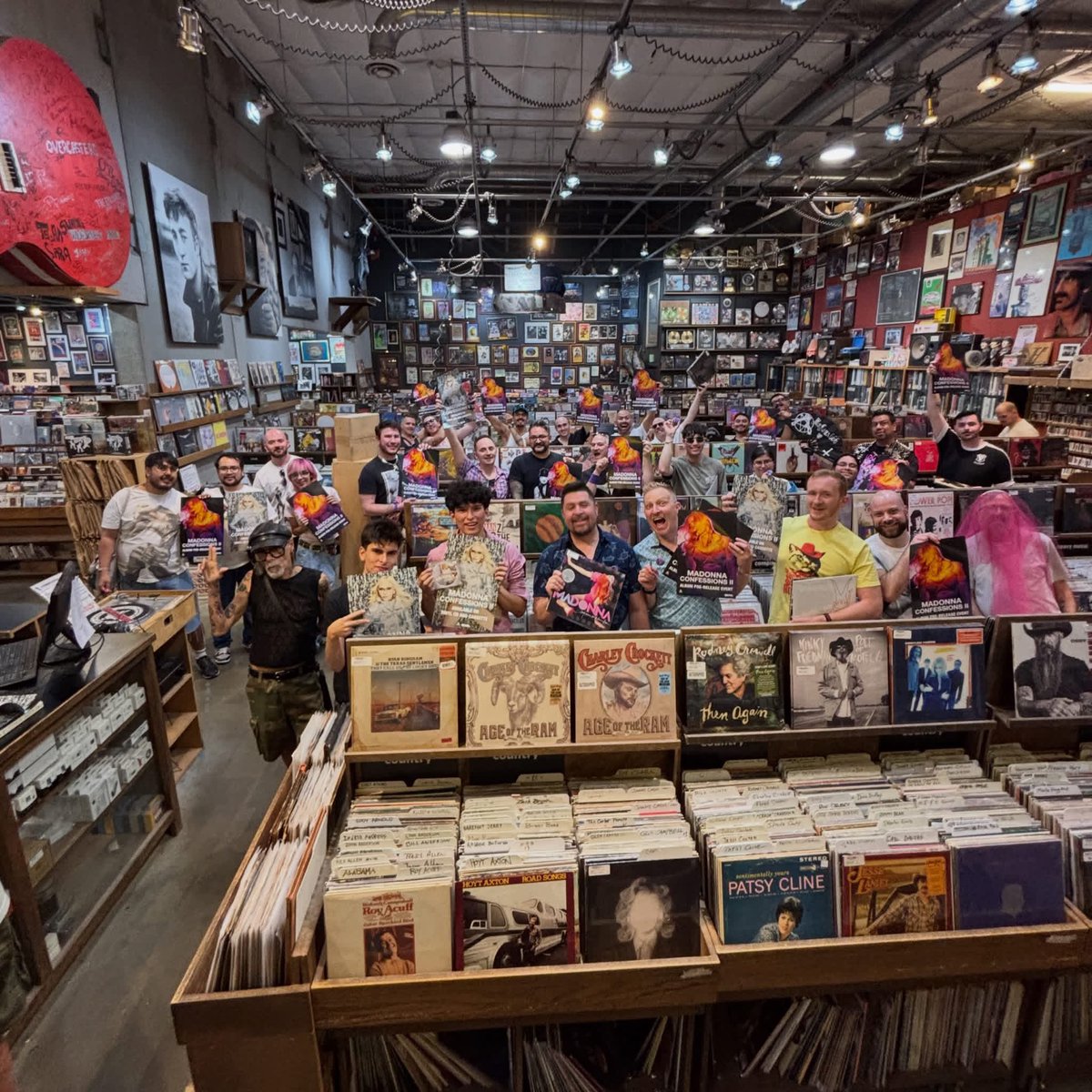 mr_visual_me's tweet photo. Madonna party on record store day 2026. #Madonna #confessions2 https://t.co/VdKUcLzde1