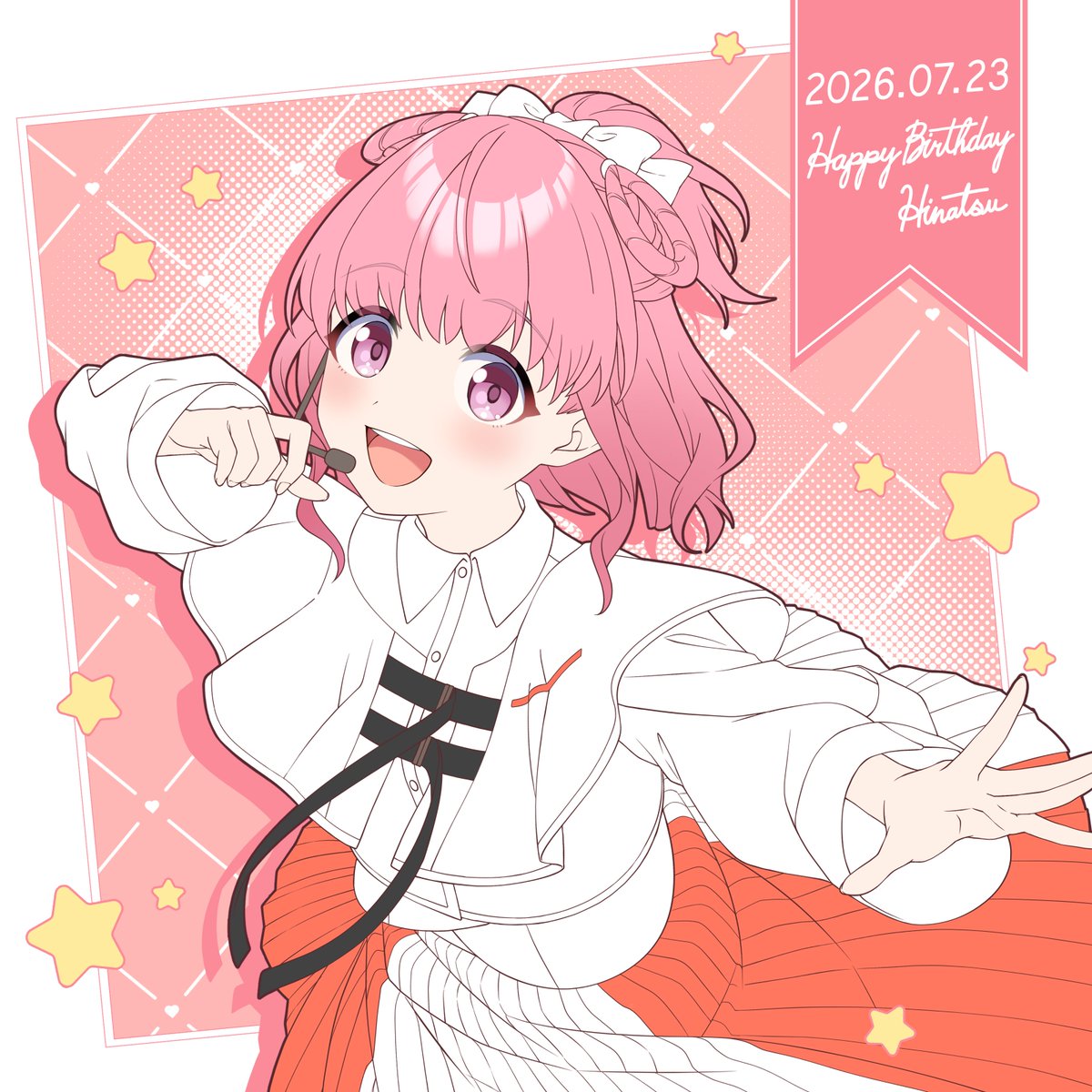SHINEPOST_PJ's tweet photo. 🎶┈┈┈┈┈┈┈┈┈┈┈
　#陽本日夏生誕祭
　HAPPY BIRTHDAY!!
┈┈┈┈┈┈┈┈┈┈┈🎶
本日は #陽本日夏 （CV:#木野日菜）の誕生日です🎉🎂
皆さんも一緒に、肉じゃが🍲でお祝いしましょう！
#シャインポスト https://t.co/PjQbBs412i