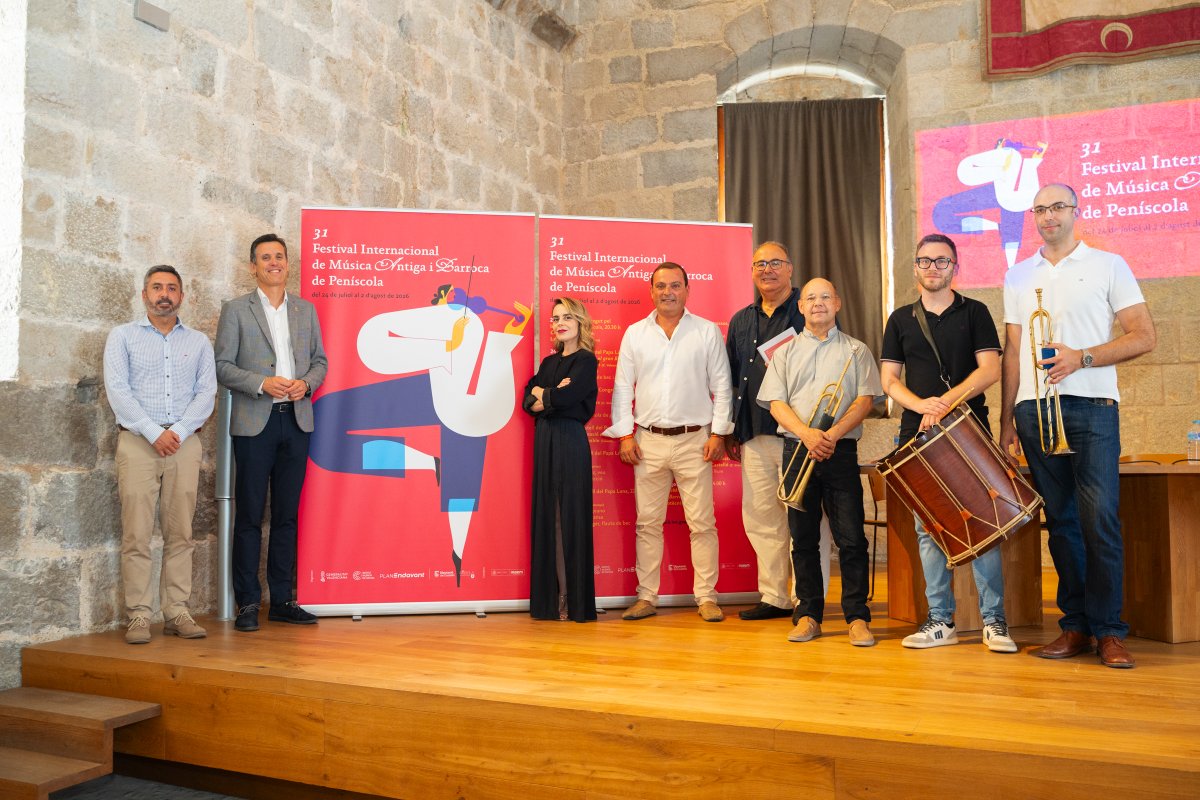 GVAivc's tweet photo. 🎵La Generalitat consolida el Festival de Música Antiga i Barroca de Peníscola com a referència europea
▪Del 24 de juliol al 2 d'agost
▪Amb grans noms nacionals i internacionals i el tradicional espectacle piromusical.
👉https://t.co/ETjV1opnJb https://t.co/fwQK4HuDR1