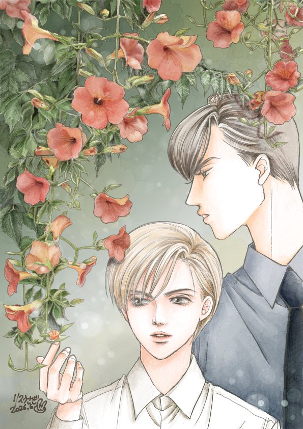 risu_usa0906's tweet photo. 以前TLで拝見したノウゼンカズラのお花が美しくて…
触発されて描いてしまいました
ミハナさん、美しいお庭のお花をありがとうございました😊 https://t.co/vRtf70hlmL