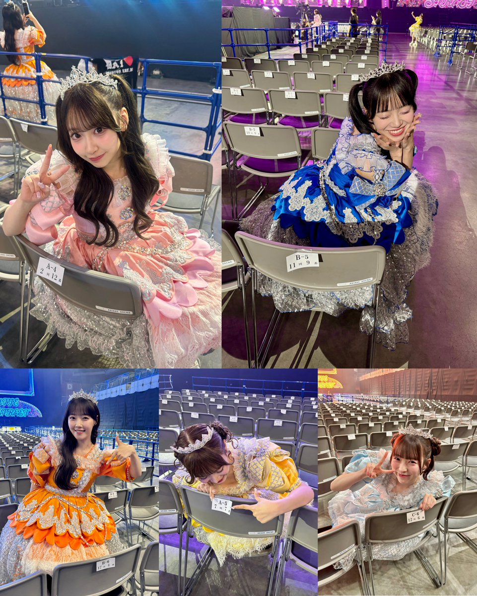 CUTIE_STREET_'s tweet photo. 有明、座ったよ🫶🏻✨

🩷A-4 2列12番
💙B-5 11列9番
🧡B-6 17列4番
🩵C-6 12列6番
💛A-5 7列7番

#CUTIESTREET #きゅーすと https://t.co/6zHn4W8W1m