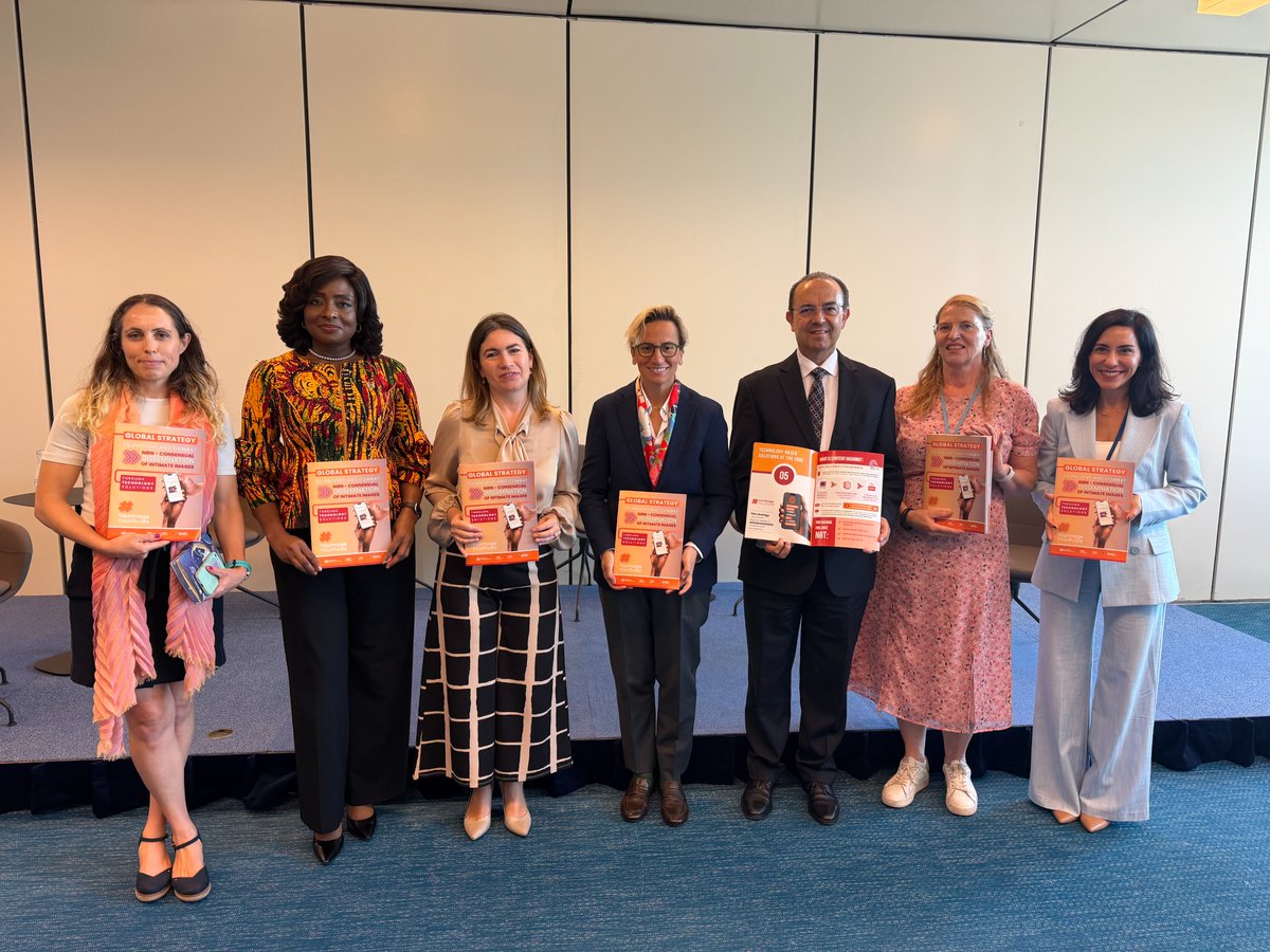 UNODC_Cyber's tweet photo. When an intimate image of an adult is shared without consent, an international crime scene is created.

In Vienna, @UNODC presented the Strategy to Prevent and Combat Non-Consensual Sharing of Intimate Images to scale responses against cybercrime worldwide https://t.co/5vO2VvhBcv https://t.co/gkbqz1EwNC