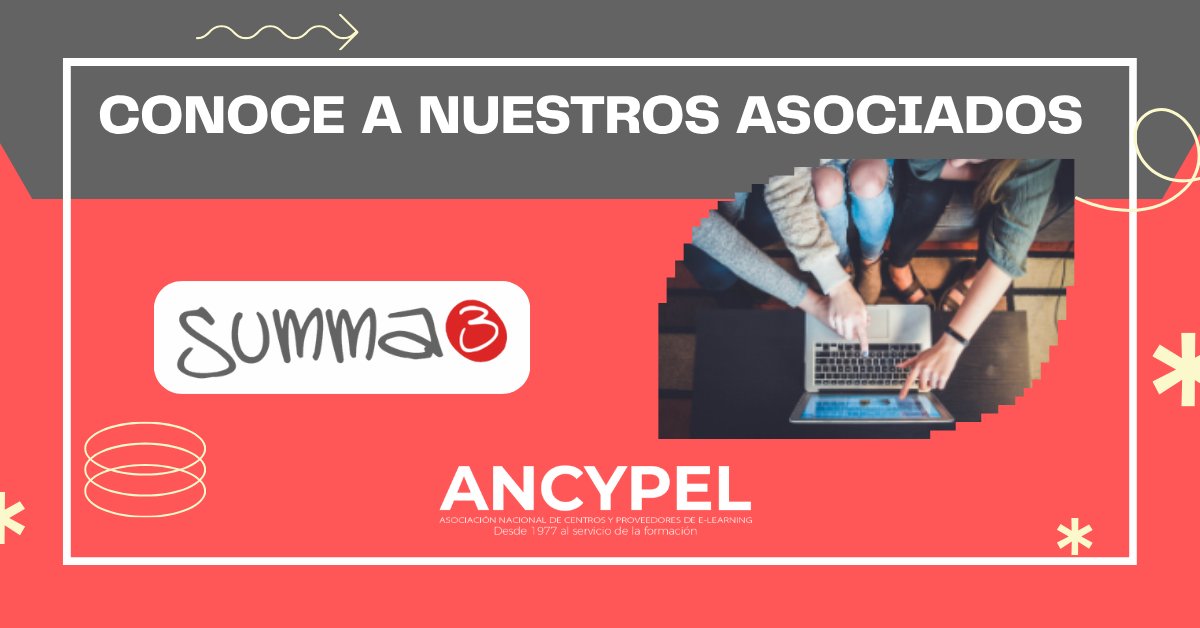 ancypel's tweet photo. 🌟 Presentamos a Summa3 🌟
En Summa3 ayudan a empresas a transformar sus ideas en soluciones tecnológicas efectivas, combinando e-learning, desarrollo de software, consultoría y hosting.
🔗 https://t.co/GnPJHwTKBx
#Summa3 #TransformaciónDigital #Empresas #SolucionesDigitales https://t.co/2plhoojYcx