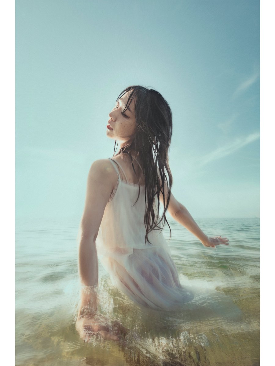 Thor_0916's tweet photo. 海　モデル　にゃーさん https://t.co/nHtFj9UE9a