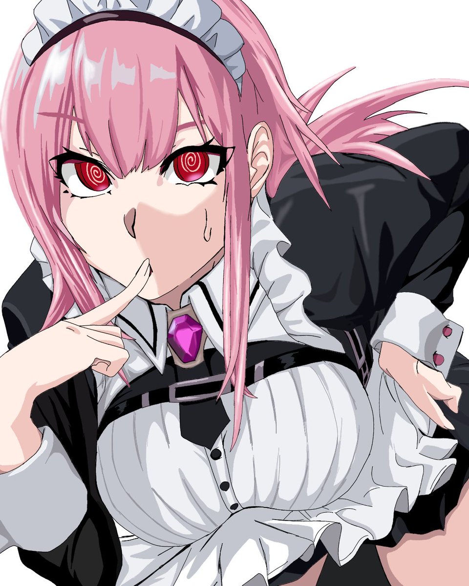 GakushaJP_321's tweet photo. Calli's maid version. #callillust https://t.co/FClJSaSu7y
