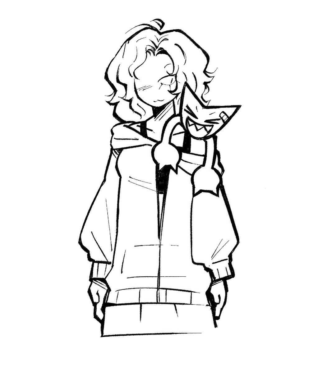 puzzledjoy's tweet photo. unfinished noelle drawing #femtanyl https://t.co/9lt8vQZDQ7