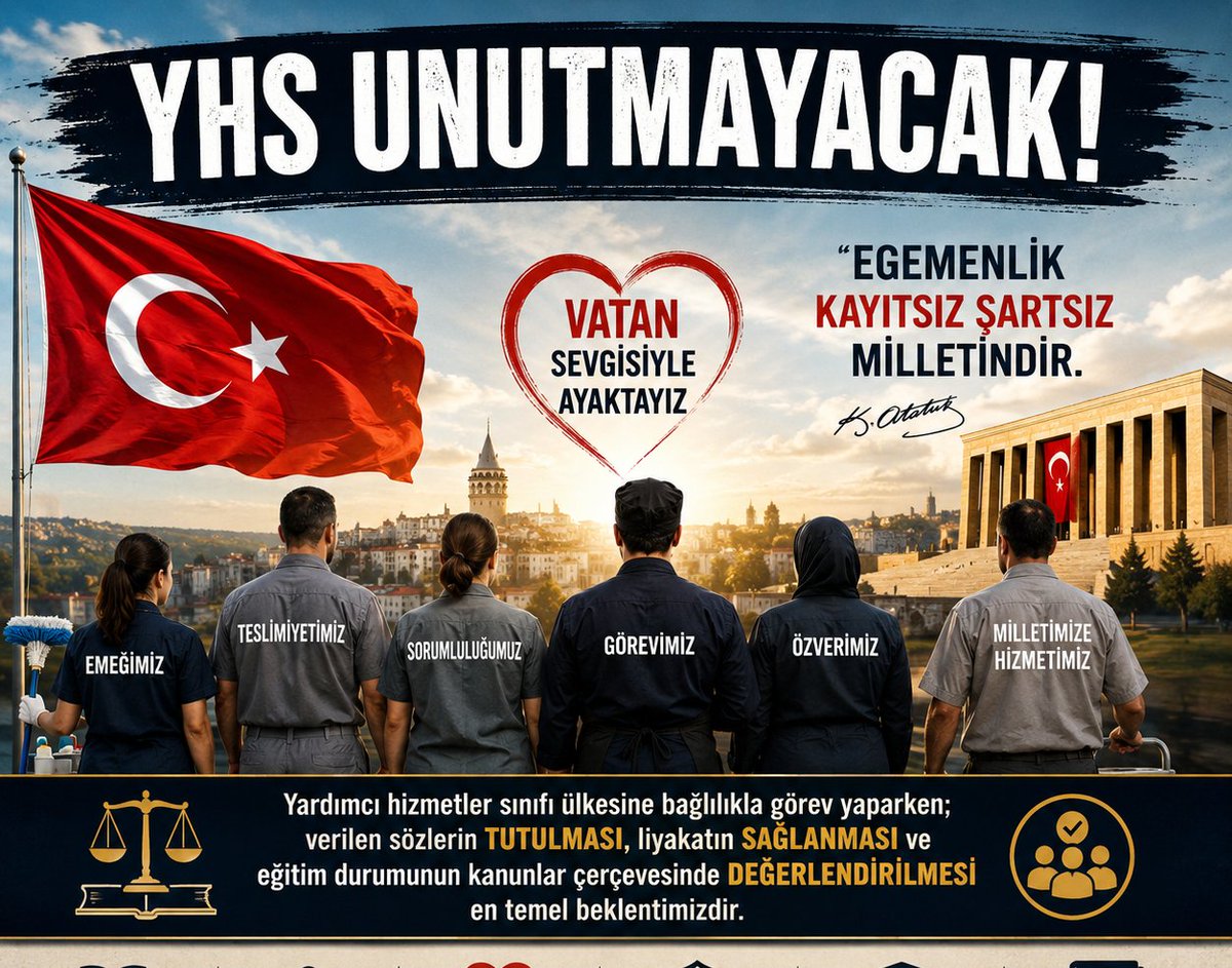 glcin9273127662's tweet photo. @Yusuf__Tekin @mebpgm Yardımcı Hizmetler Sınıfı yıllardır hak bekliyor. Sınav hak sahibi olmamız gerekirken engellerle karşılaşıyoruz. Aynı kurumun personeli arasında ayrım değil, adalet ve liyakat istiyoruz.
#YardımcıHizmetlerSınıfı
@RTErdogan https://t.co/HTQo90eyuM
