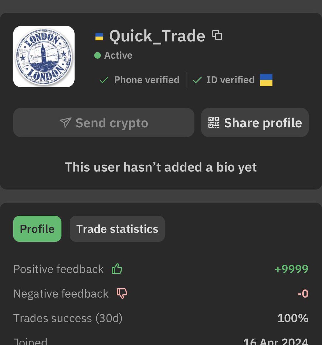 Jamesaaronj12's tweet photo. @noonesapp Beware of this trader scammer https://t.co/XLRhiBqCj5