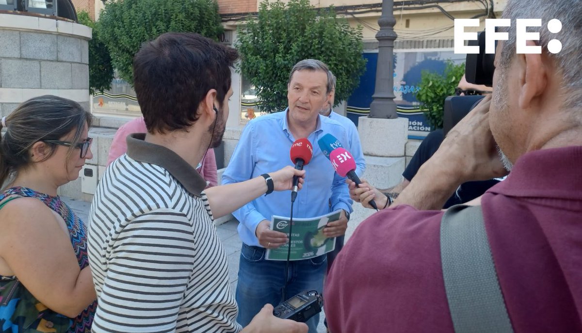 EfeExtremadura's tweet photo. .@CSIFExtremadura ha elaborado un documento con 70 propuestas para los presupuestos autonómicos de 2026, que incluye adelantar al último trimestre de este año el tercer y último pago pendiente de la deuda del 2 % de 2020 con los trabajadores de la @Junta_Ex https://t.co/b2dMuIzFSY