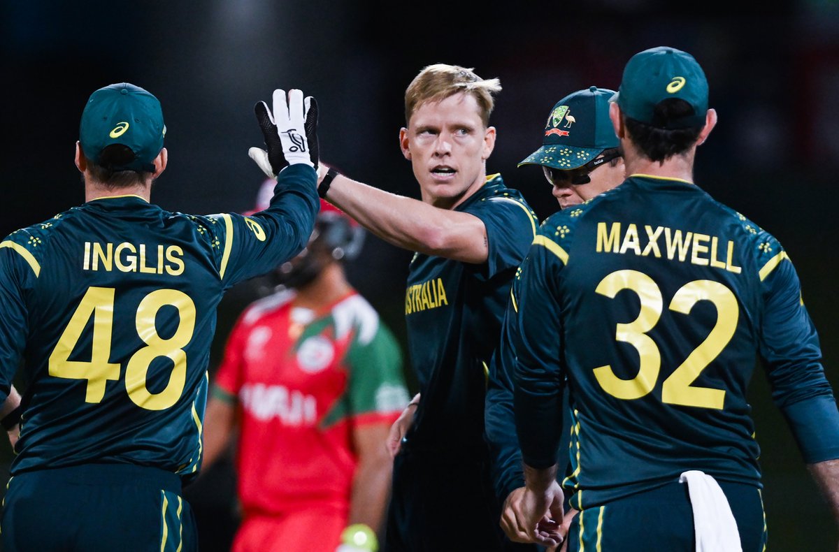 CricDat's tweet photo. 🏏 Australia take a 1-0 lead in the T20I series with a four-wicket victory over Bangladesh!

#BANvAUS #Cricket #T20I #AustraliaCricket #BangladeshCricket #CricketWorldLive

https://t.co/yGnT2u70yU https://t.co/YIgZUNsd2v