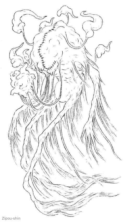 ShinZipou's tweet photo. #kami #kamigawa #spirit #mtg #creature #drawing #pencil #noai #humanartist #conceptart #monster #creaturedesign #ghost #yokai #youkai #yurei #coloredpencil #magic #fantasy #horror #tcg #fanart #fanmade #creepy #stillborn #wraith #japan #japanese #asian #traditionalart #monsterart https://t.co/rASEahJaoS