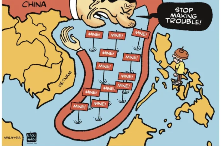 DWalpiri's tweet photo. "Philippines cannot match China in science, governance, or maritime management. So it turns to hype."

China cannot match the Philippines on the legality of its South China Sea claims. So it turns to lying. https://t.co/cAWKUCKqd7