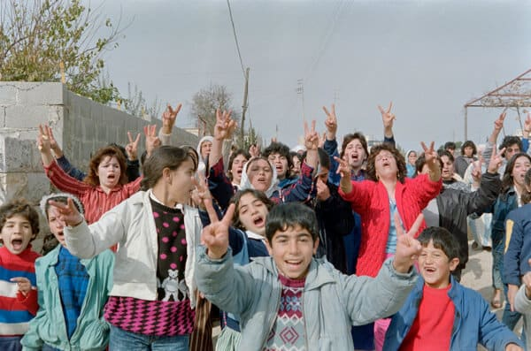 Shepherds4Good's tweet photo. Photo from Beit Sahour during the First Intifada and the 1989 tax revolt and zionist siege on the town. https://t.co/WCSvri7IKg