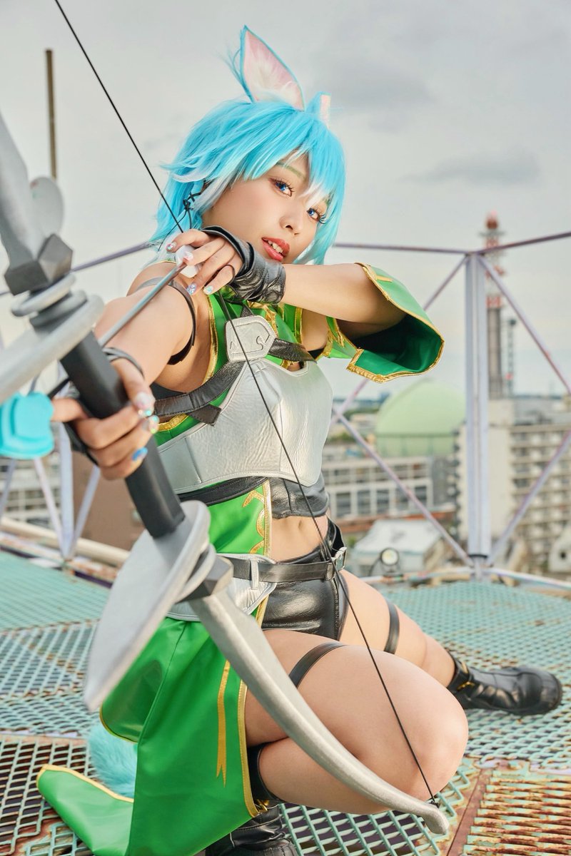 cosplay/SAO ALO/ 🏹ケットシー、シノン🏹 私の一撃、あなた達に躱せる