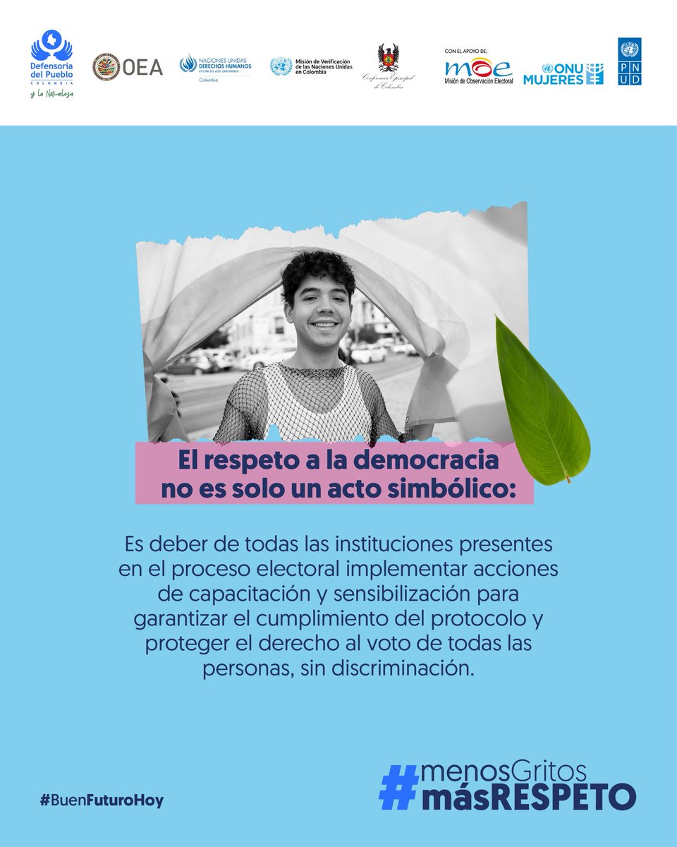 DefensoriaCol's tweet photo. #MenosGritosMásRespeto https://t.co/4laOhN9AVh