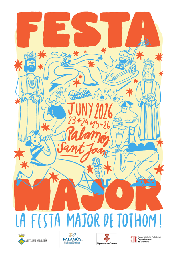 AjPalamos's tweet photo. Tot a punt per a la Festa Major de Palamós 2026 amb una setantena d’activitats programades per a tots els públics 🥳

Consultra la programació: https://t.co/ruA7XLiziD https://t.co/sk8v48e1lm