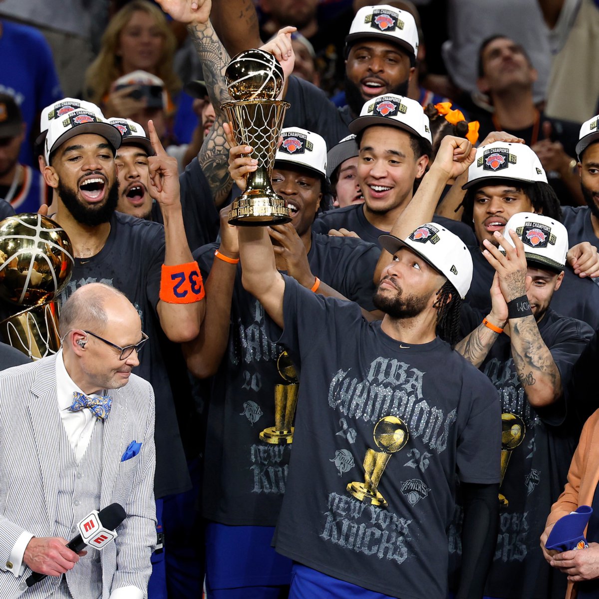 UofBasketball's tweet photo. Knicks Playoff Efficiency Rankings:

Catch &amp; Shoot : 60.8 eFG% (1st)
Isolation: 1.06 PPP (1st)
Transition: 1.25 PPP (1st)

Impossible to defend. Destroy you on the run. Destroy you if slowed down in ISO. Destroy you if you blitz the ISO &amp; give up open looks. 16-3 for a reason! https://t.co/sCSmmOxgg7