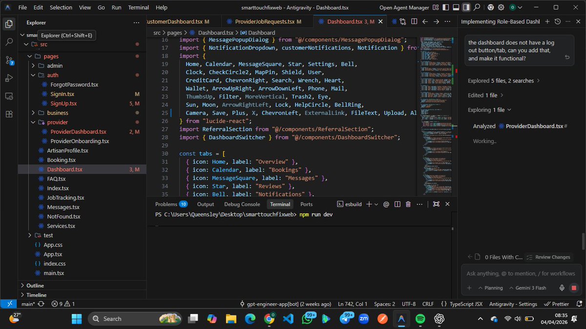 TechQ75457's tweet photo. Good morning, lovelies🥰

Looking back, some of the bugs that kept me awake all night can now be fixed in minutes.

Growth as a developer isn't just learning new technologies. 
It's learning how to think better.

Keep building. https://t.co/lA8dEuBVb1