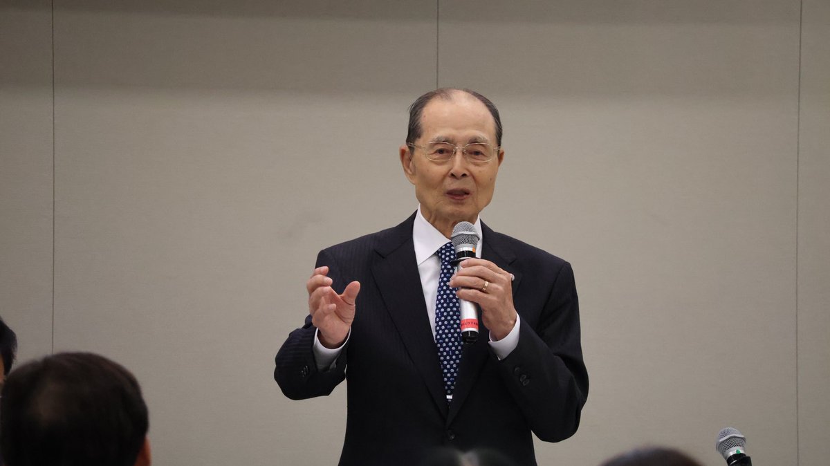 beyondOH1's tweet photo. 本日は #野球の未来を考える議員連盟 の臨時総会に王代表、栗山副代表が出席させていただきました！

#beyondoh
#球心会
#王貞治
#栗山英樹 https://t.co/WdyXTajX11