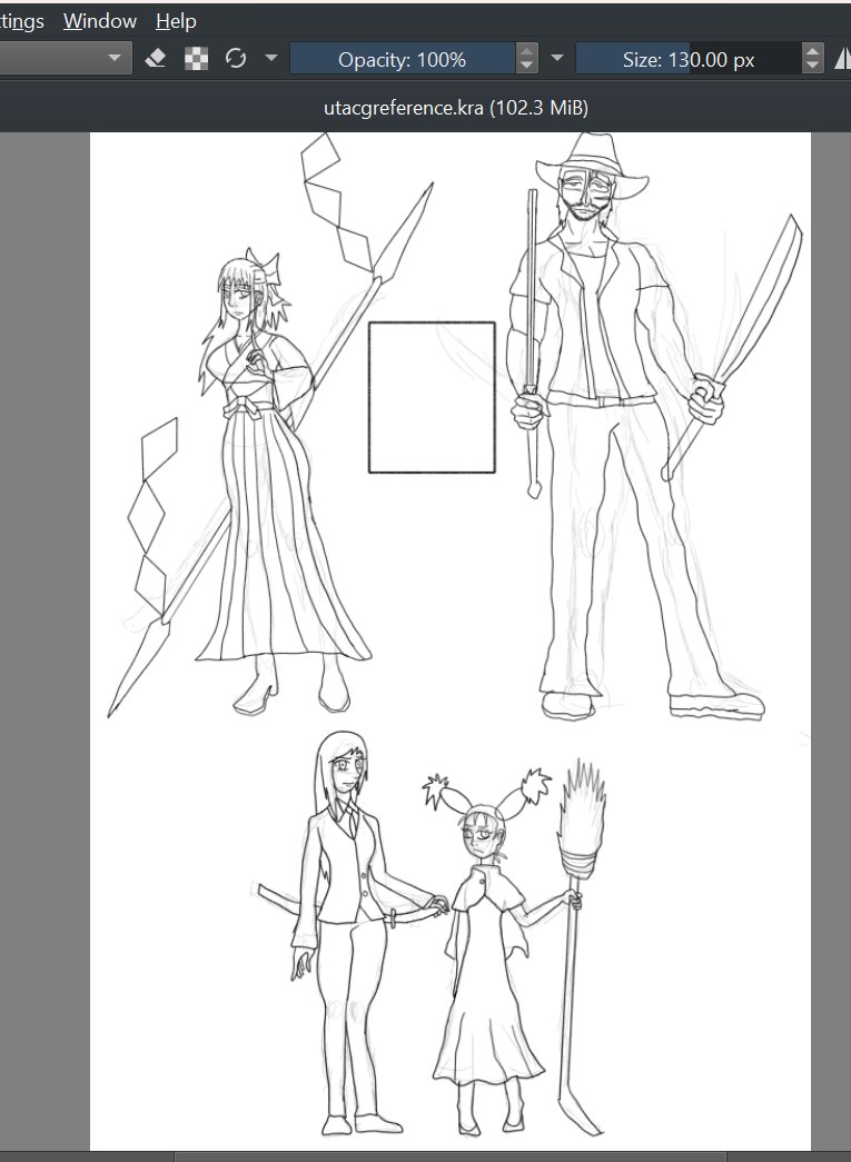 mrm6464's tweet photo. work in progress of the culling games au https://t.co/9THjPd8Zxn
