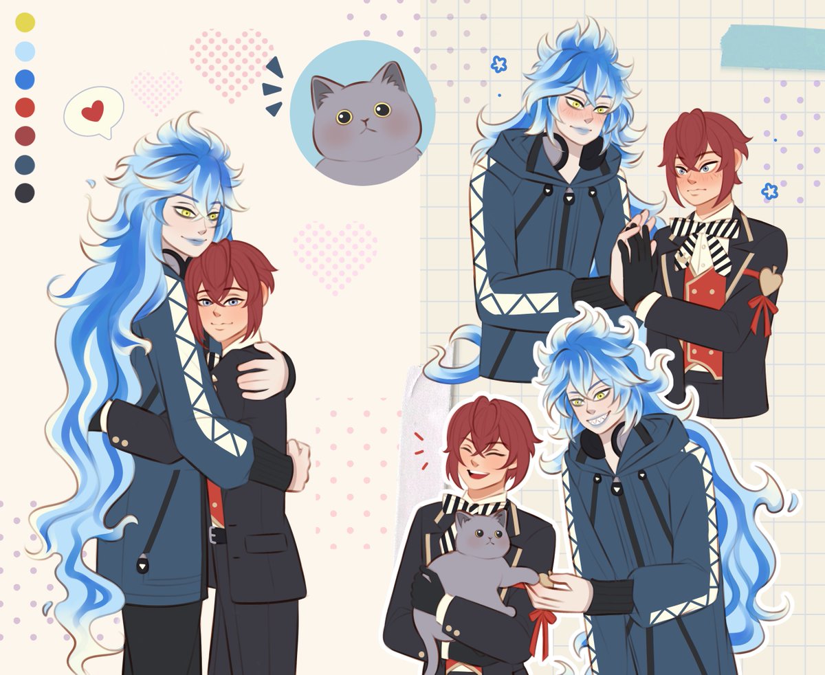 idiriddle's tweet photo. idia and riddle became cat parents 🐈+ other cute idirido moments
commission art ©drawbynika https://t.co/bm89Sfbgo5