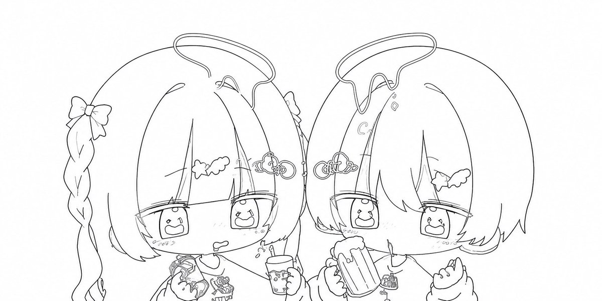 eichi4xxx's tweet photo. ペア画するために毎回ぼったくり絵師もどき(笑)に依頼する人🤣
chatGPTかGrokに線画にしてってお願いしたら速攻トレースしてくれますWWW
お前らこんな気持ち悪いイラストに高い金払うならこのやり方参考にしろヨットWWW⛵️
どーせ絵師もどきも同じことやってるから😂

 #元のペア画はふたば組ミントくんとあずちゃんですw
 #半年記念日に飯行かずにペア画ゲロWWW