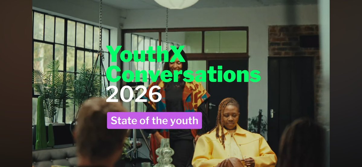 Caddy_Gal's tweet photo. A conversation worth catching up on.
Watch Episode 2 of YouthX Conversations and hear diverse perspectives on what it means to be young in South Africa today.

#YouthDay #StateOfTheYouth https://t.co/l9IHJpMeAy