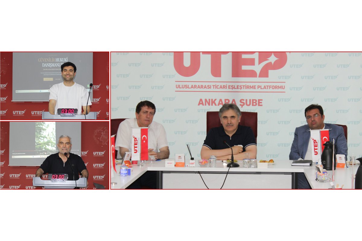 utepankara's tweet photo. 🤝 UTEP Ankara Şubesi 669. Ticari Eşleştirme Toplantımızı başarıyla gerçekleştirdik!
Üyelerimizle bir araya gelerek yeni iş bağlantıları, güçlü iş birlikleri ve verimli görüşmeler gerçekleştirdik. Katılım sağlayan tüm üyelerimize teşekkür ederiz.
#UTEP #UTEPAnkara https://t.co/Y9y6KVRi6I