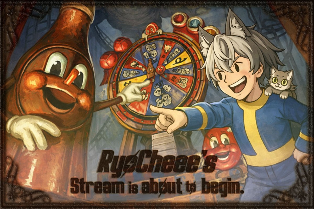 RyoCheee's tweet photo. 21時くらいからゆるーくFallout76配信します！
ノープラン旅、参加歓迎だよー🐶

https://t.co/CRfiwbT7MD

#Fallout76 #フォールアウト76 #twitch配信 https://t.co/eOKIHC0lbR