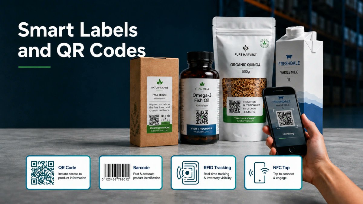 ArrowSystemsInc's tweet photo. Smart Labels and QR Codes: Connecting Products with Customers

Enhance customer engagement by transforming traditional packaging into an interactive experience with Smart Labels and QR Codes.
🔗https://t.co/WVBQpVdcfx

#SmartLabels #QRCodes #CustomerExperience #DigitalPackaging https://t.co/LT119VaQ0t