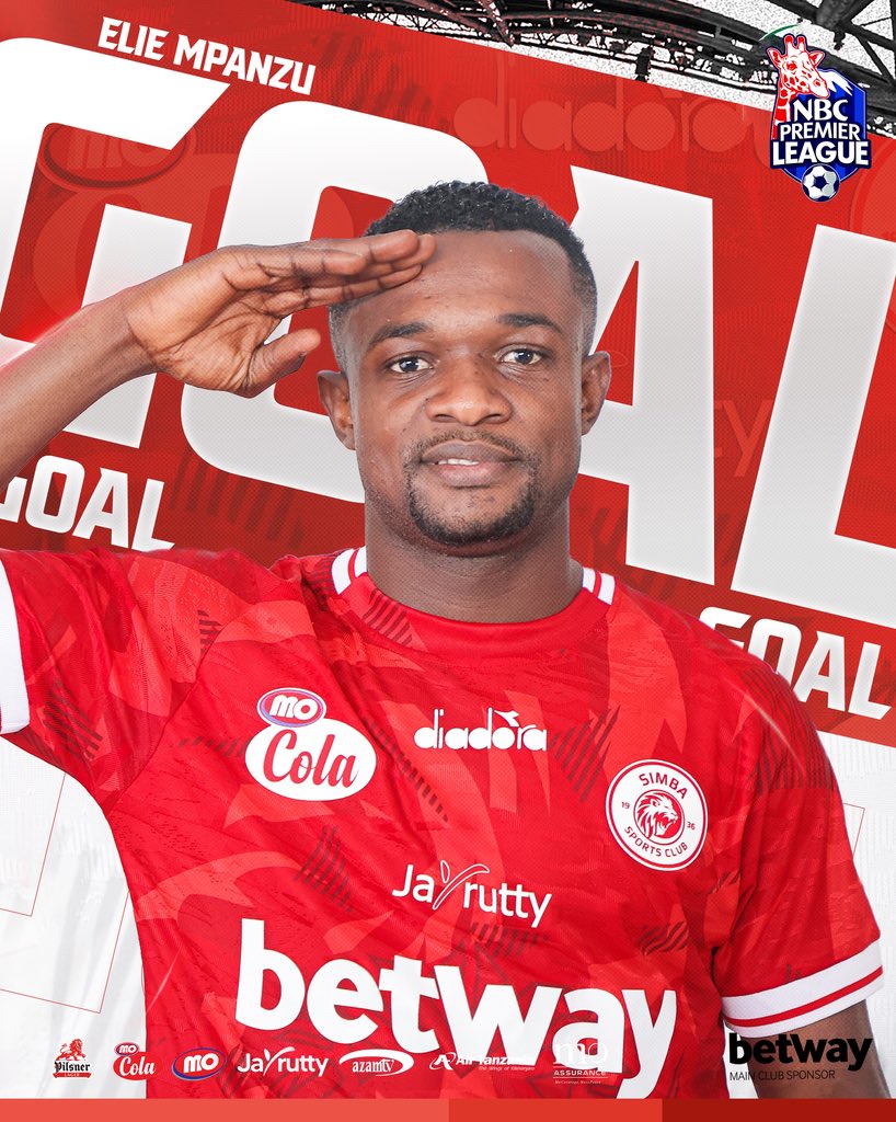 SimbaSCTanzania's tweet photo. Elieeeeeeeee. #NBCPremierLeague #NguvuMoja https://t.co/yYGZZ9G83t