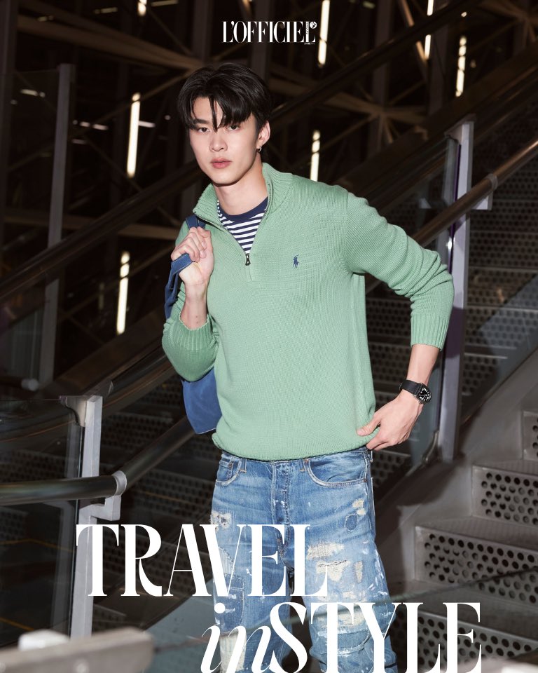 LOfficielThai's tweet photo. #TravelInStyle มีน–นิชคุณ กับแอร์พอร์ตลุคจาก #PoloRalphLauren ก่อนเดินทางสู่มิลานเพื่อร่วมงาน Purple Label &amp; Polo Ralph Lauren Spring 2027 Collections ในสไตล์ American Heritage อันเป็นเอกลักษณ์ของแบรนด์

#LOfficielThailand
#meennicha8 https://t.co/HCvwmLR75A