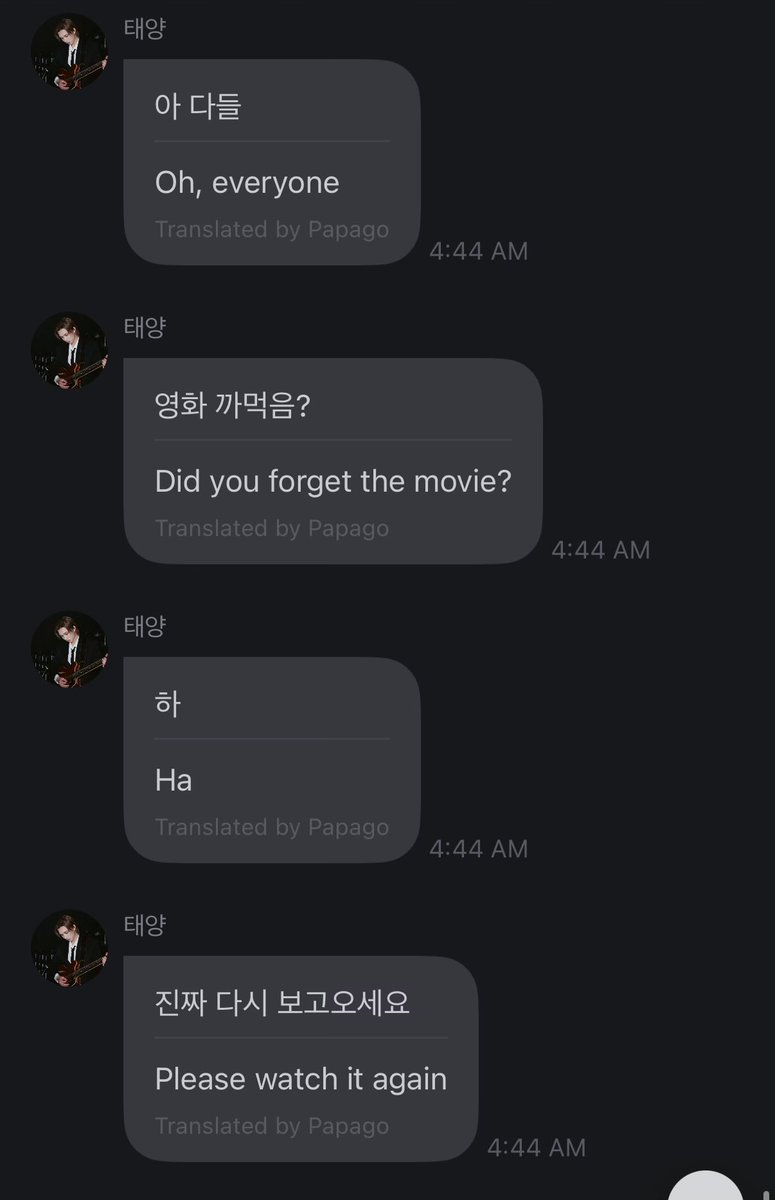 ewinothere's tweet photo. taeyang getting mad at no one remembering what happened to noona in the movie 😭😭😭😭 https://t.co/pzwQq8zz2w