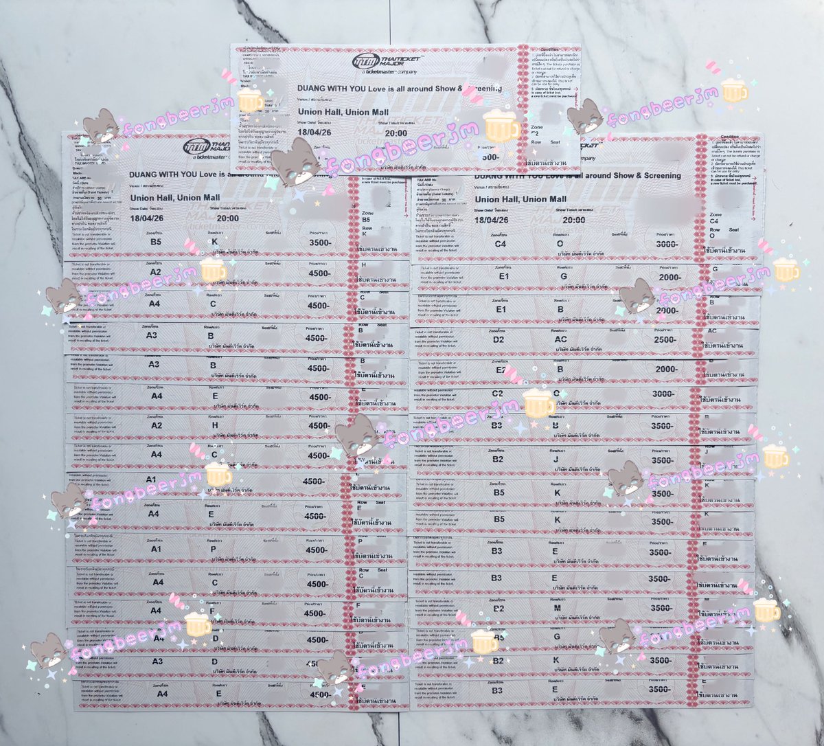 fongbeerjmx_'s tweet photo. งานอูซอกเดี๋ยวเรามาเปิดรับพรุ่งนี้ค่ำๆนะคะ ทางDM ไม่ต้องทักใหม่หรือทักซ้ำค่ะ เราไล่ตอบจากล่างขึ้นบน รับไม่เยอะนะคะ 🫶🏻🙏🏻

#BYEONWOOSEOK #변우석
#BYEONWOOSEOK_TOUR_in_BANGKOK
#TheSecretLibrary
#TheSecretLibrary_in_Bangkok
#รับกดบัตรคอน https://t.co/rwbi1Fl9Zc