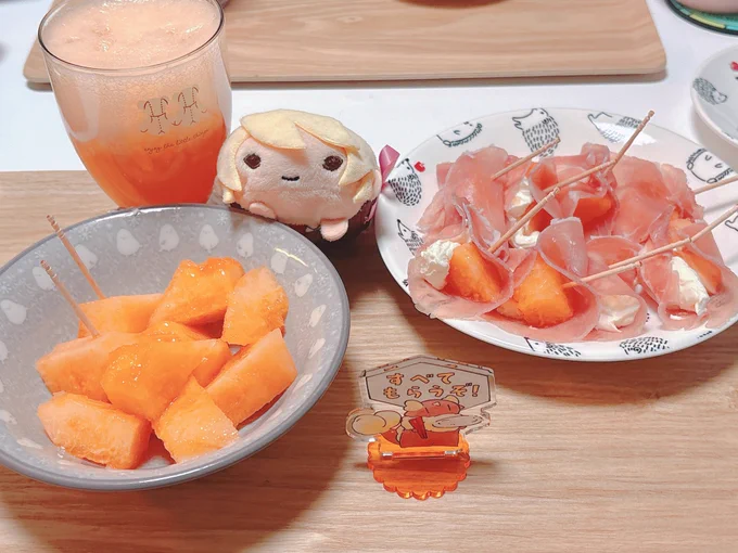 メロンだよごみり〜(•᎑•)