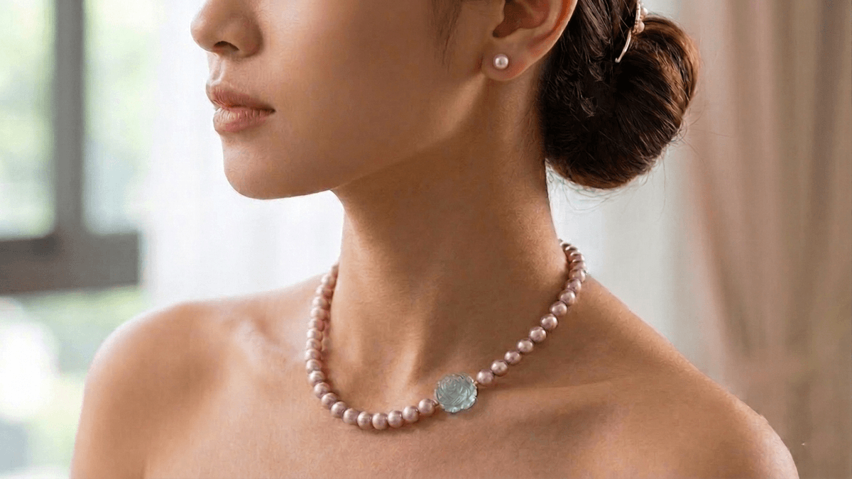 AMEJewellery's tweet photo. Lavender Pearl, Aquamarine, and warm 14K gold — a delicate palette inspired by soft skies, blooming flowers, and golden sunlight.
Elegant in every detail. https://t.co/sAPKjgV4p9