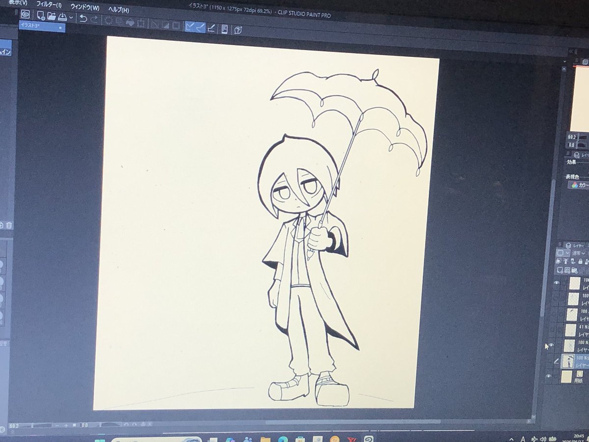 cacarot32's tweet photo. うーん。。塗りにするとなんか。。
気のせいかな。。 https://t.co/f5ybX7Vg5O