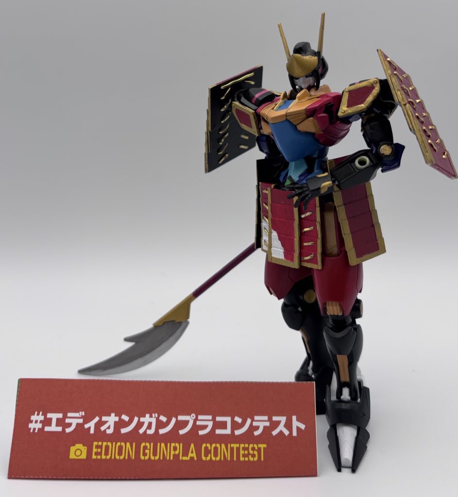 hannya93's tweet photo. 今年も選ばれませんでした〜_(:3 」∠)_
ちなみに今回のモチーフは「巴御前」でした
次回は何を(誰を)モチーフにしようかな...?
いつかは受賞してみたいものですね〜٩( 'ω' )و
受賞された方はおめでとうございます‼︎٩( 'ω' )و
#ガンプラ #エディオンガンプラコンテスト https://t.co/9GZweHYl2u